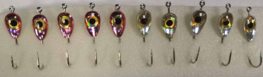 Мормышка фосфорная с флексом №25-К  (8)