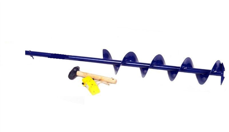 Шнек ледобура под шуруповерт Ф 100