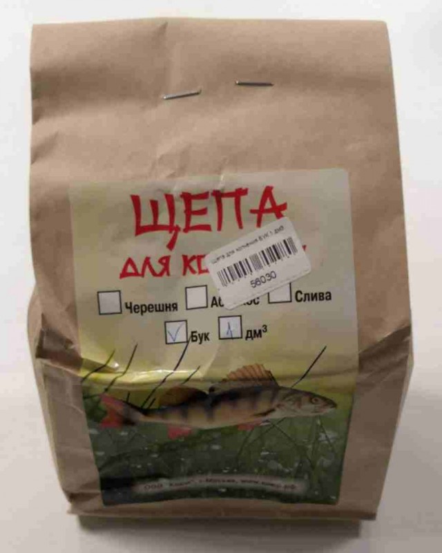 Щепа для копчения БУК 1 дм3