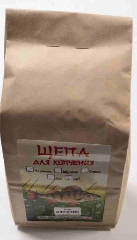 Щепа для копчения ЧЕРЕШНЯ 3 дм3