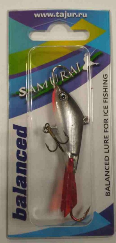 Балансир SAMURAI MOON/ Луна (15 гр., 50 мм, кр. Mustad, с тройником, цвет №03, 1 шт)