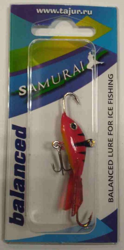 Балансир SAMURAI MOON/ Луна (15 гр., 50 мм, кр. Mustad, с тройником, цвет №18, 1 шт)