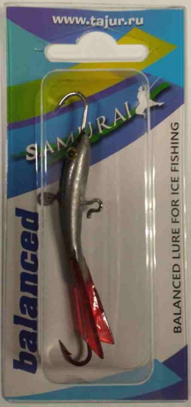 Балансир SAMURAI RAINBOW/ Радуга (13 гр., 50 мм, кр. Mustad, без тройника, цвет №04, 1 шт)