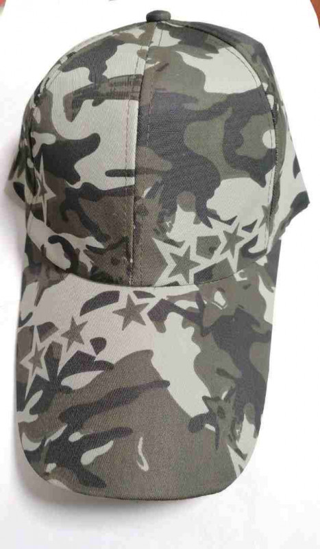 Кепка камуфляж\цифра\черн