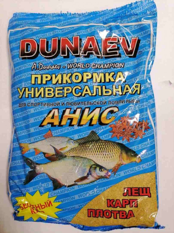 Прикормка "DUNAEV КЛАССИКА" 0.9кг Анис