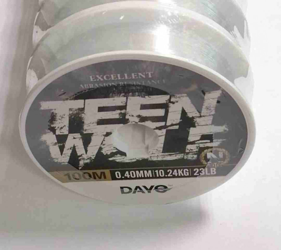 Леска DAYO TEEN WOLF 100 м , 0,40, прозрачная ( не разрез )