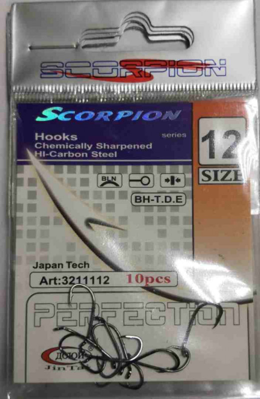 32111-12 Крючок BH-T.D.E Scorpion 