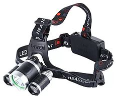 Фонарь High Power Head lamp 3*CREE T6