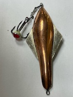 Блесна 2-х ст. цепочка/тройник " Суоми " 14,5 гр никель/медь