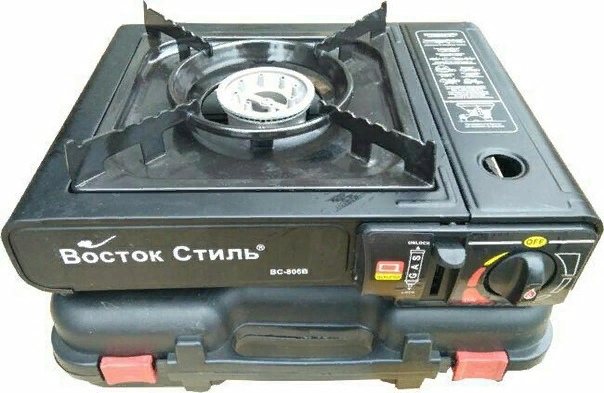 Плита газовая Восток стиль  с переходником №:ВС-806B/DF-806B