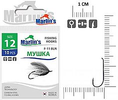 Крючок "Marlin's" МУШКА WET FLY 1152 BLN №12 уп.10шт. M1152BLN-012