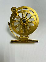 Катушка nроводочная JB-60R металлическая с фрикционом золото JB-60R gold