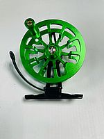 Катушка nроводочная JB-70R металлическая с фрикционом зеленая JB-70R green