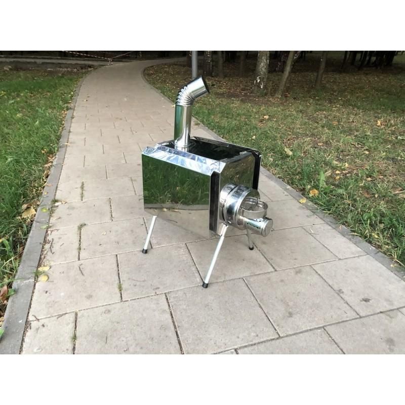 Печка для палатки "Турист 15 л с экранами