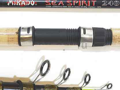 Спиннинг телескоп. MIKADO "SEA SPIRIT", 2,4 м ( 20-60 гр )