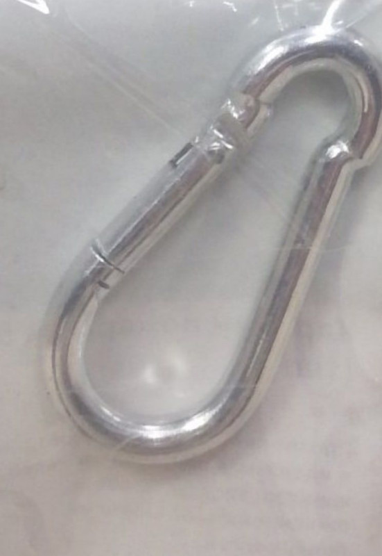 Карабин пожарный 5мм DIN5299C (1шт)