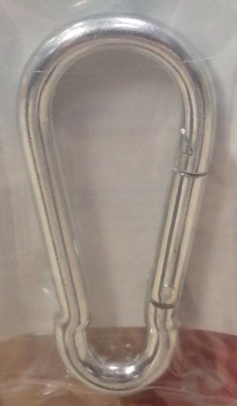 Карабин пожарный 8мм DIN5299C (1шт)