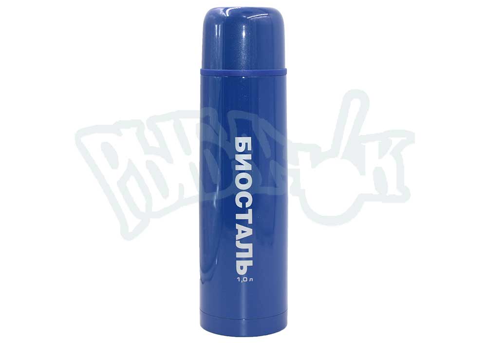 Термос у/г с кноп. цветной синий NB-500 C-B (BIOSTAL), шт