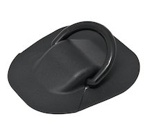 Рым-кольцо в сборе черное среднее(45 мм) Г-074