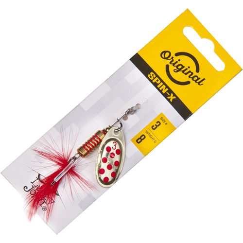 Блесна вращ. Lucky John SPIN X ROUND 03 8,0г GR