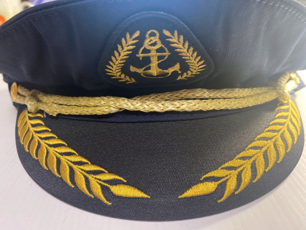 Капитанка Якорь, в/к, цвет т.синий,арт.5415