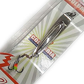 Блесна Columbia 8013 50mm/8g silver цепоч.тройник с каплей