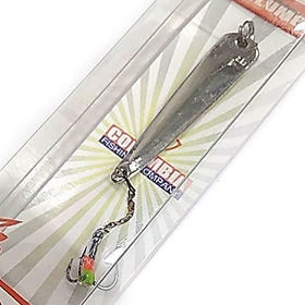 Блесна Columbia 8014 55mm/7g silver цепоч.тройник с каплей