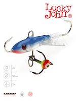 Балансир Lucky John CLASSIC 3 с тр. 30мм/15H блистер