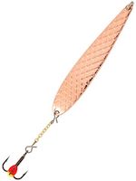 Блесна вертикал. зим. Lucky John DIAMOND BLADE с цеп. и тр. 61мм C блистер