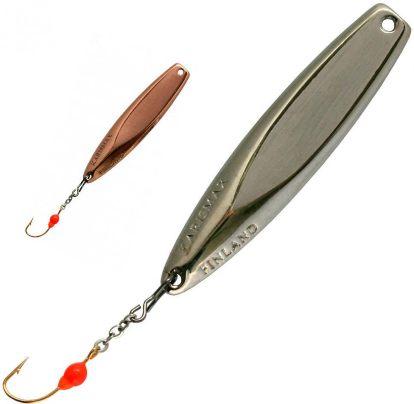 Блесна KARISMAX NERO3 46/6 SILVER/COPPER