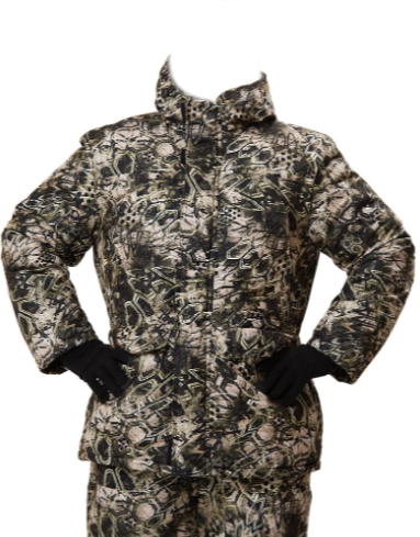 Костюм зимний "СКАНДИН" куртка/полукомб. цвет: кмф Питон, ткань: Алова (48-50, 170-176)