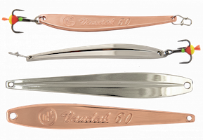 Блесна вертикальная ECOPRO Vandal, 60мм, 5г,S/C