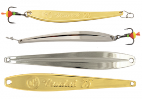 Блесна вертикальная ECOPRO Vandal, 75мм, 8г,S/G