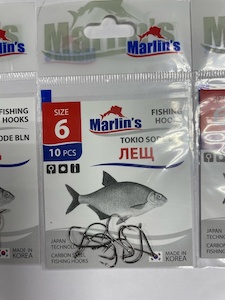 Крючок "Marlin's" ЛЕЩ TOKIO SODE BLN №6 уп.10шт. M00111BLN-006