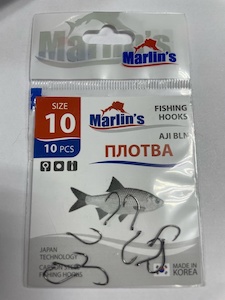 Крючок "Marlin's" ПЛОТВА AJI BLN №10 уп.10шт. M016BLN-010